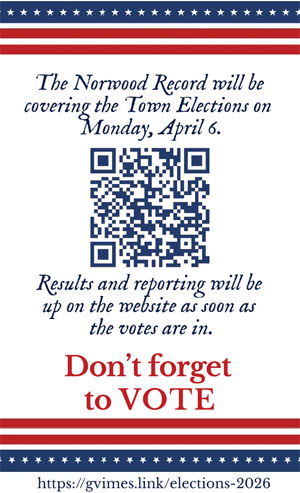 Norwood Record Town Election Live Coverage
